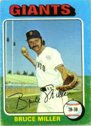 1975 Topps Baseball Cards      606     Bruce Miller RC